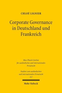 cover of the book Corporate Governance in Deutschland und Frankreich