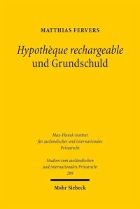 cover of the book Hypothèque rechargeable und Grundschuld