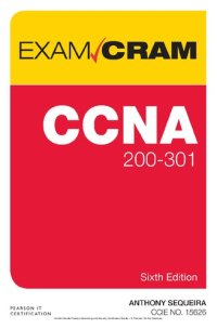 cover of the book CCNA 200-301 Exam Cram 6th Edition