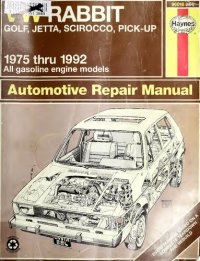 cover of the book Haynes VW Rabbit 1974 thru 1992 Automotive Repair Manual