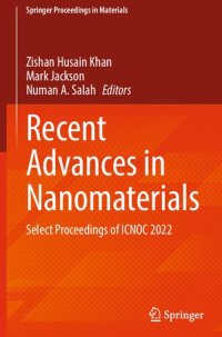 cover of the book Recent Advances in Nanomaterials: Select Proceedings of ICNOC 2022