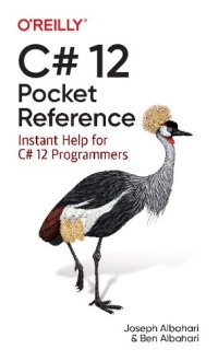 cover of the book C# 12 Pocket Reference: Instant Help for C# 12 Programmers