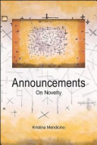 cover of the book Announcements: On Novelty