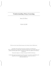 cover of the book Understanding Deep Learning