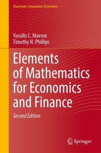 cover of the book Elements of Mathematics for Economics and Finance (Classroom Companion: Economics)