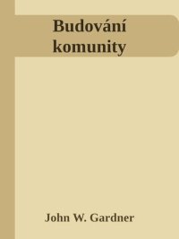 cover of the book Budování komunity