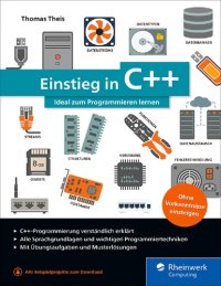 cover of the book Einstieg in C++: Ideal zum Programmieren lernen