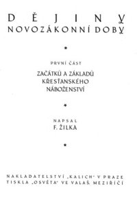 cover of the book Dějiny novozákonní doby