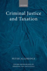 cover of the book Criminal Justice and Taxation