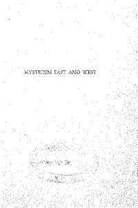 cover of the book Mysticism East and West