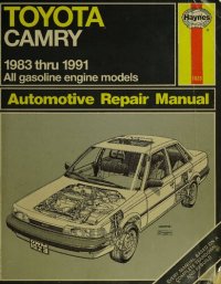 cover of the book Haynes Toyota Camry 1983 thru 1991 Automotive Repair Manual