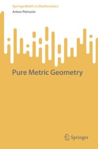 cover of the book Pure Metric Geometry