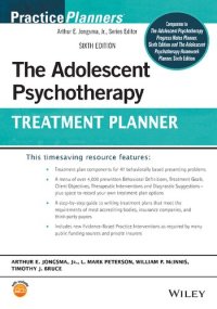 cover of the book The Adolescent Psychotherapy Treatment Planner (PracticePlanners)