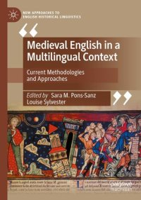 cover of the book Medieval English in a Multilingual Context : Current Methodologies and Approaches