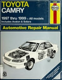 cover of the book Haynes Toyota Camry Automotive Repair Manual