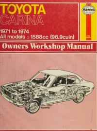 cover of the book Haynes Toyota Carina Owners Workshop Manual