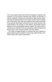 cover of the book The Management of Common Metabolic Bone Disorders