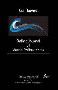 cover of the book Confluence: Online Journal of World Philosophies