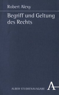 cover of the book Begriff und Geltung des Rechts