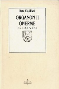 cover of the book Organon II Önerme