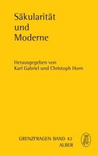 cover of the book Säkularität und Moderne