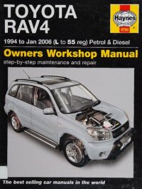 cover of the book Haynes Toyota RAV4 1994 to 2006 Owners Workshop Manual