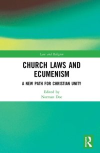 cover of the book Church Laws and Ecumenism (Law and Religion)