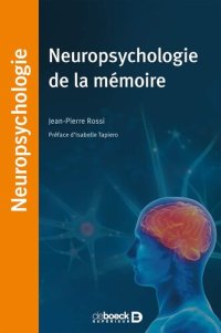 cover of the book Neuropsychologie de la mémoire