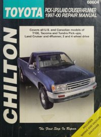 cover of the book Chilton's Toyota Pick-Ups, Land Cruiser, 4-Runner 1997-00 Repair Manual