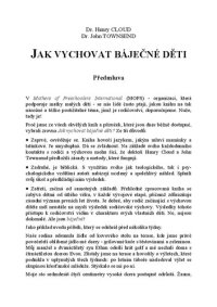 cover of the book Jak vychovávat báječné děti?: Co mohou rodiče poskytnout svým dětem?