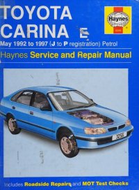 cover of the book Haynes Toyota Carina E Service and Repair Manual