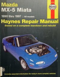 cover of the book Haynes Mazda MX-5 Miata Automotive Repair Manual