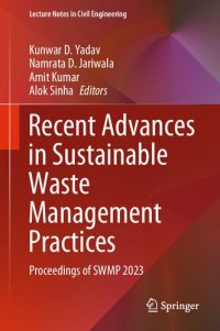 cover of the book Recent Advances in Sustainable Waste Management Practices : Proceedings of SWMP 2023