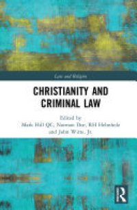 cover of the book Christianity and Criminal Law