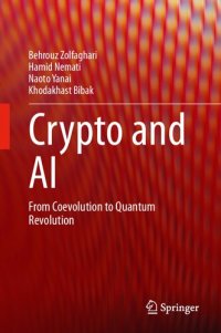 cover of the book Crypto and AI: From Coevolution to Quantum Revolution