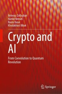 cover of the book Crypto and AI: From Coevolution to Quantum Revolution