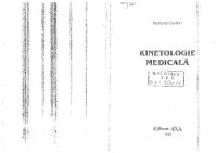 cover of the book Kinetologie medicala