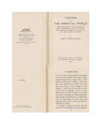cover of the book Visions of the Spiritual World