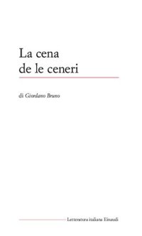 cover of the book La cena de le ceneri