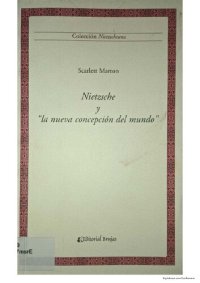 cover of the book Nietzsche y "la nueva concepción del mundo"