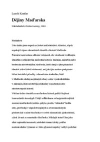 cover of the book Dějiny Maďarska