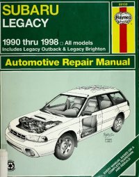 cover of the book Haynes Subaru Legacy 1990 thru 1998 Automotive Repair Manual