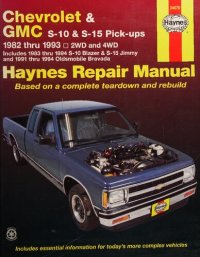 cover of the book Haynes Chevrolet & GMC S-10 & S-15 Pick-Ups Automotive Repair Manual