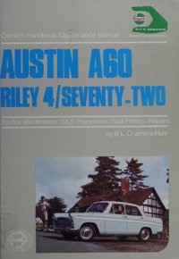 cover of the book Austin A60 Riley 4/Seventy-Two Owners Handbook and Maintenance Manual