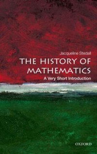 cover of the book The History of Mathematics: A Very Short Introduction