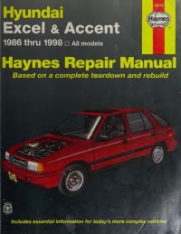 cover of the book Haynes Hyundai Excel & Accent Automotive Repair Manual
