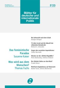 cover of the book Die Blätter für deutsche und internationale Politik