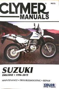 cover of the book Suzuki DR650SE Clymer Manual 1996-2019