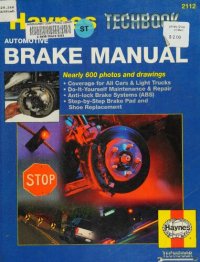 cover of the book Haynes Techbook Automotive Brake Manual
