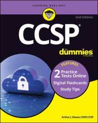 cover of the book CCSP For Dummies: Book + 2 Practice Tests + 100 Flashcards Online, 2nd Edition
